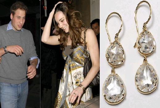 kate middleton earrings. girlfriend Kate Middleton
