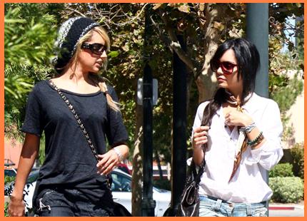 Vanessa Hudgens and Ashley Tisdale were seen again on Saturday when they 