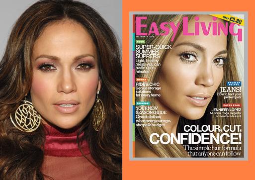 Jennifer Lopez Does Easy Living Magazine's September Issue