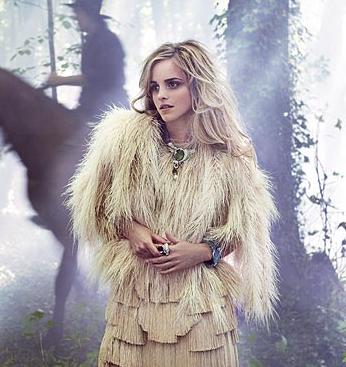 Emma Watson's Glamorous Look For Vogue Italia Magazine