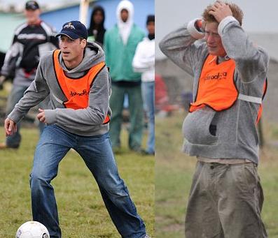 prince william and prince harry as. Prince William, who took part