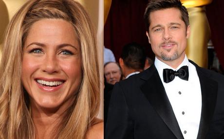 Jennifer Aniston & Brad Pitt. An insider revealed of their Feb.