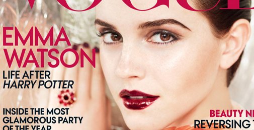 emma watson vogue july 2011 cover. Emma Watson Became A Cover