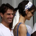 Katie Holmes, Tom Cruise & Suri At A Beach In Brazil