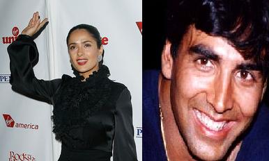 Salma Hayek And Akshay Kumar