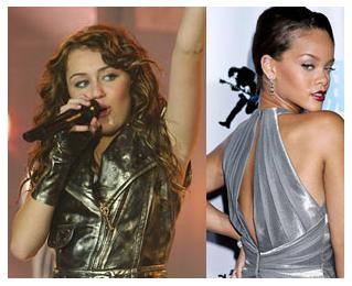 Miley Cyrus & Rihanna Attended Grammy