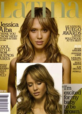 Jessica Alba Latina Magazine Cover