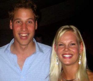 Prince William With Mystery Blonde