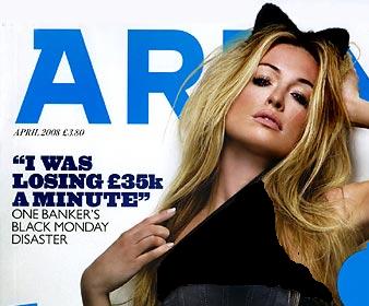 Cat Deeley Posed For Arena Magazine