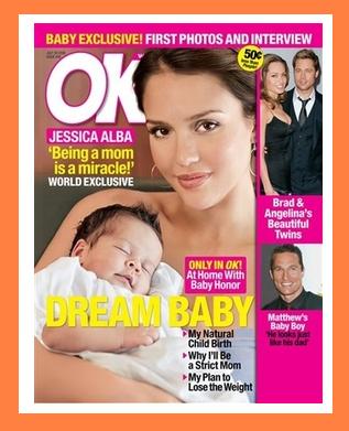 Image result for jessica alba ok magazine