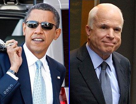 John McCain And Barack Obama