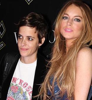 DJ Samantha Ronson And Lindsay Lohan