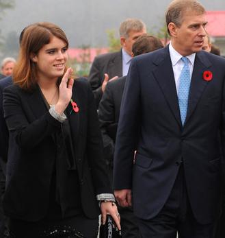 Princess Eugenie And Prince Andrew