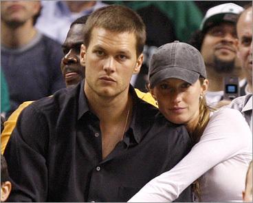 Tom Brady and Gisele Bundchen 