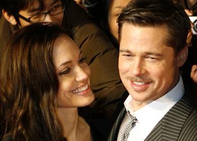 Angelina Jolie and Brad Pitt