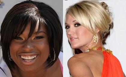 Jennifer Hudson & Carrie Underwood 