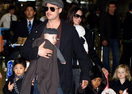 Brangelina and their four kids