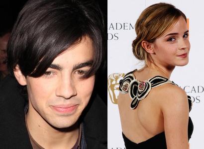 Joe Jonas and Emma Watson