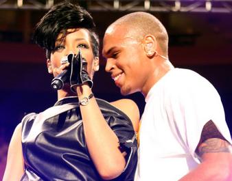 Rihanna and Chris Brown