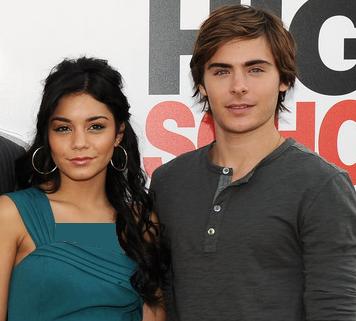 Vanessa Hudgens and Zac Efron