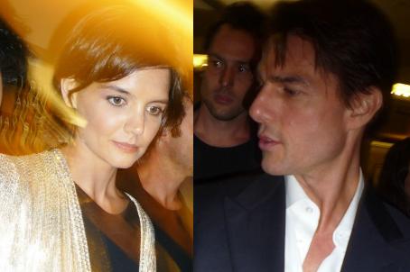 Katie Holmes and Tom Cruise