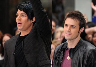 Adam Lambert and Kris Allen