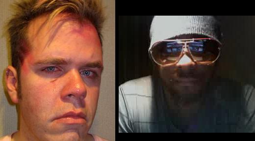 Blogger Perez Hilton (left) & Will.I.Am (right)