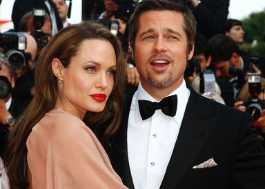 Angelina Jolie and Brad Pitt