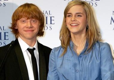 Rupert Grint and Emma Watson