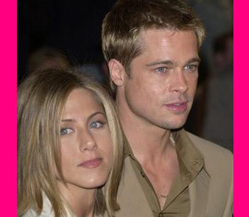 Jennifer Aniston & Brad Pitt 
