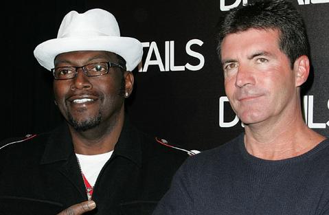 Randy Jackson and Simon Cowell