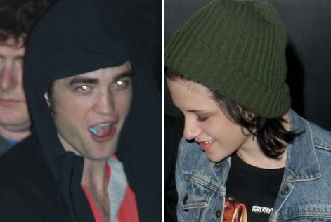 Robert Pattinson & Kristen Stewart