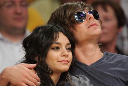 Vanessa Hudgens and Zac Efron