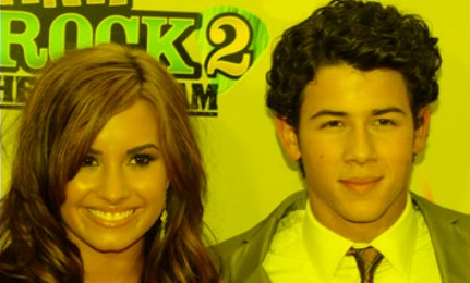 Demi Lovato and Nick Jonas