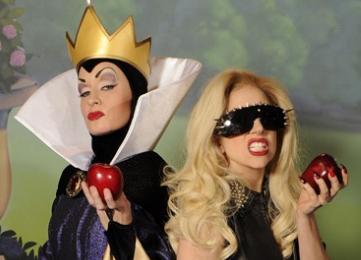 evil queen and Lady Gaga