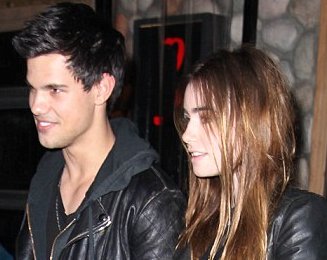 Taylor Lautner And Lily Collins
