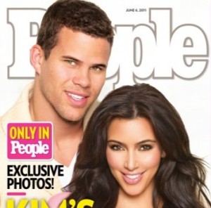 Kris Humphries and Kim Kardashian