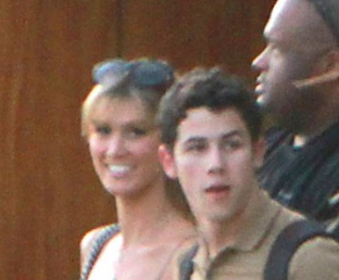 Delta Goodrem and Nick Jonas