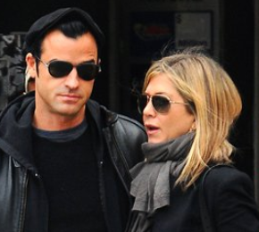 Justin Theroux and Jennifer Aniston