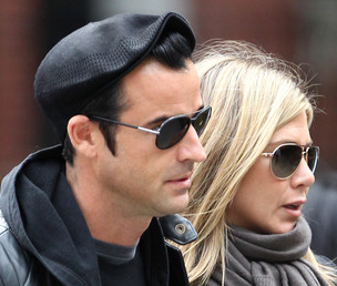 Justin Theroux and Jennifer Aniston