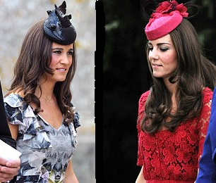 Pippa Middleton And Duchess Kate