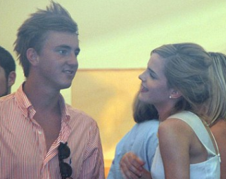 Francis Boulle and Emma Watson