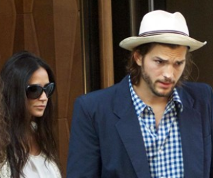 Demi Moore and Ashton Kutcher