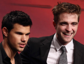Taylor Lautner and Robert Pattinson