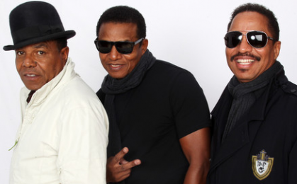 Tito Jackson, Jackie Jackson and Marlon Jackson