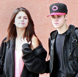 Selena Gomez and Justin Bieber