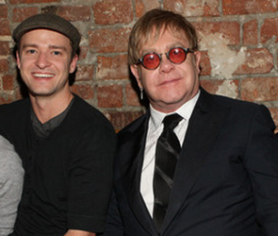 Justin Timberlake and Elton John