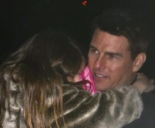 Suri and Tom Cruise