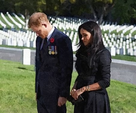 Prince Harry And Meghan Markle Personally Visited Los Angeles National Cemetery After Request Was Declined By Buckingham Palace